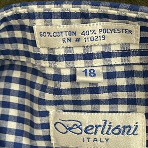 Kids Blue Button Down Shirt